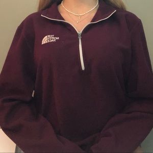 north face quarter-zip